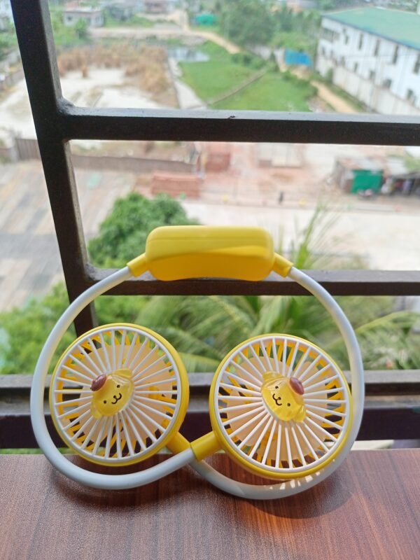 360° Rechargeable Portable Neck Fan - Image 3