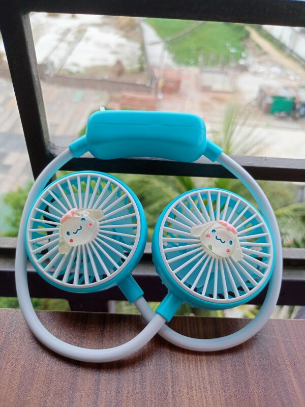 360° Rechargeable Portable Neck Fan - Image 2