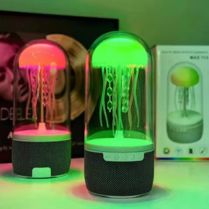 Colorful Jellyfish Lamp With Bluetooth Speaker